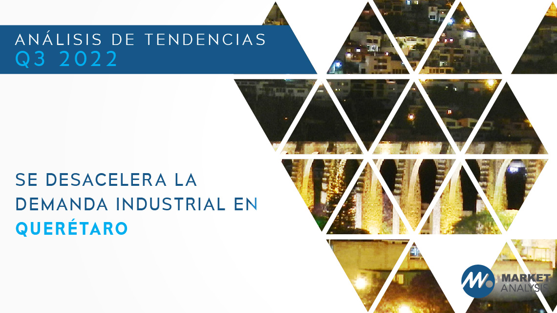 Se desacelera la demanda industrial en Querétaro