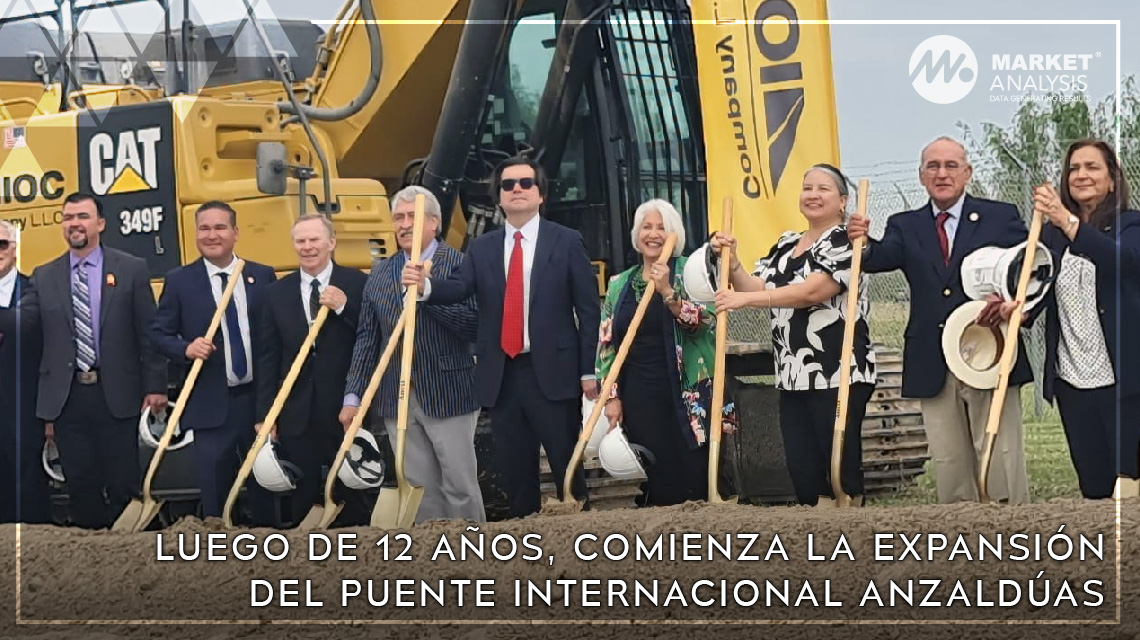 Luego de 12 años, comienza la expansión del puente internacional Anzaldúas