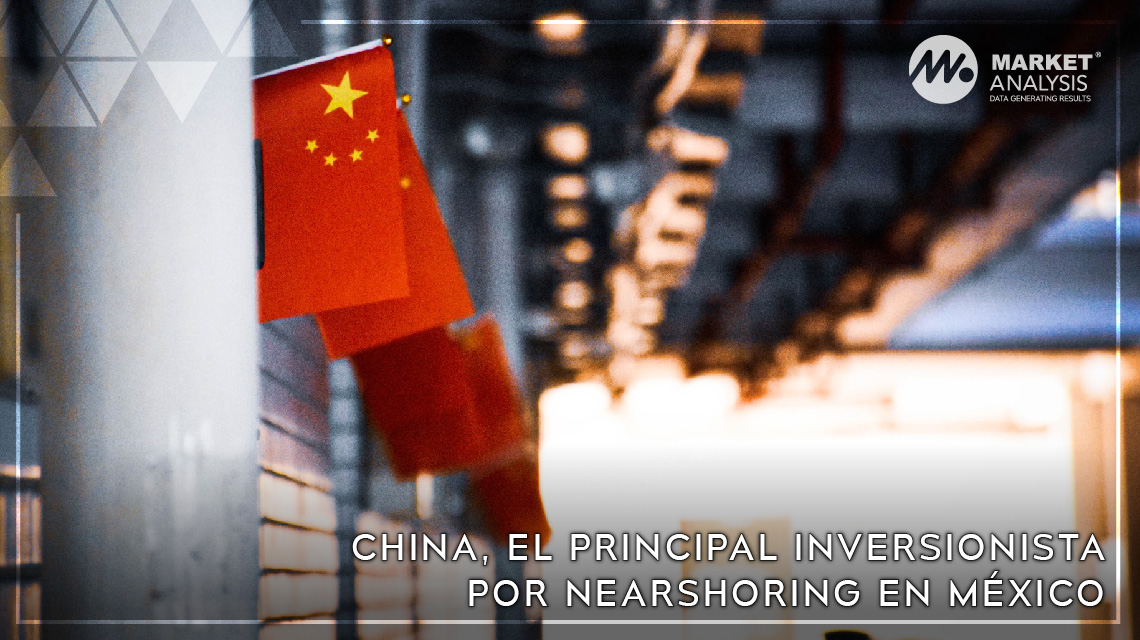 China, el principal inversionista por nearshoring en México