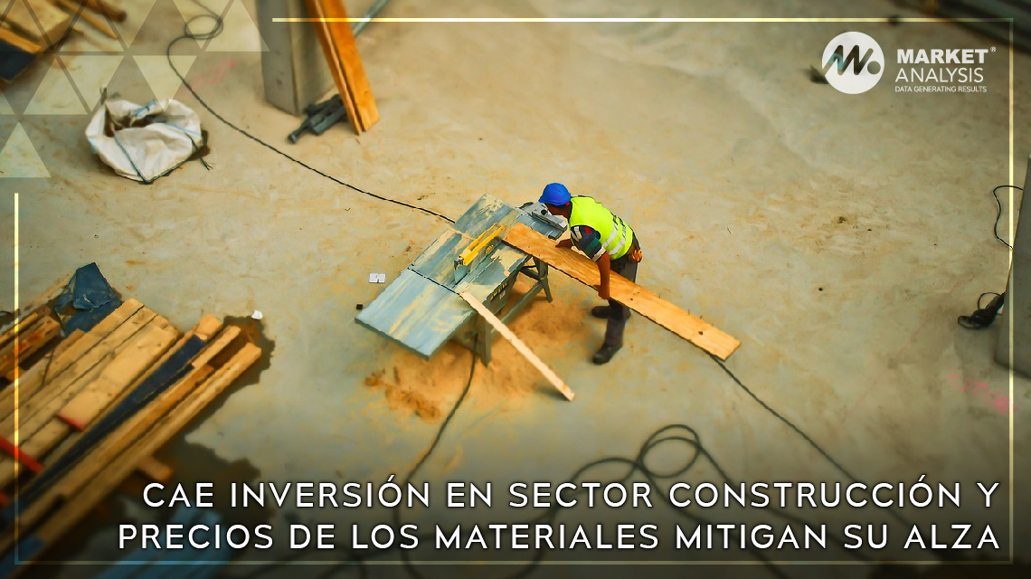Cae inversión en sector construcción y precios de los materiales mitigan su alza