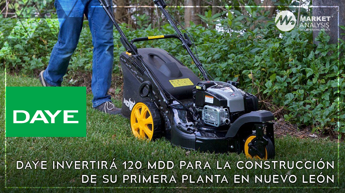 Daye invertirá 120 mdd para la construcción de su primera planta en Nuevo León
