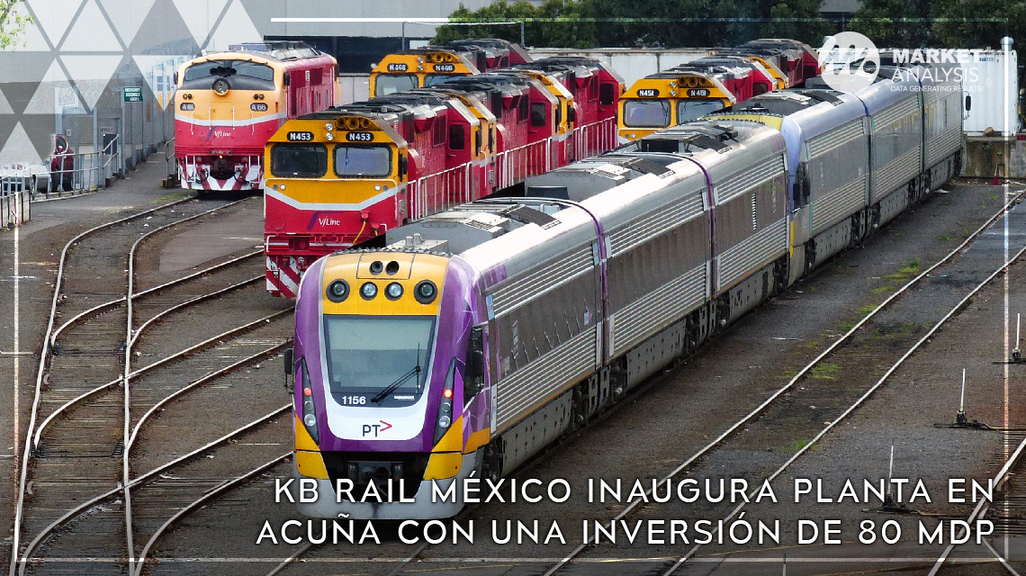 KB Rail México inaugura planta en Acuña con una inversión de 80 mdp