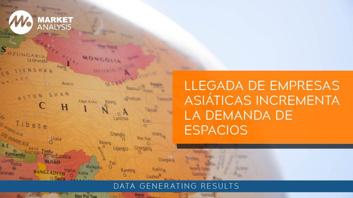 Llegada de empresas asiaticas incrementa la demanda de espacios industriales