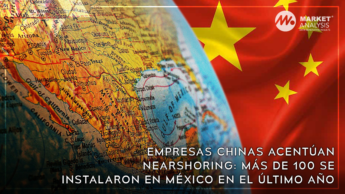 Empresas chinas acentúan nearshoring: más de 100 se instalaron en México en el último año
