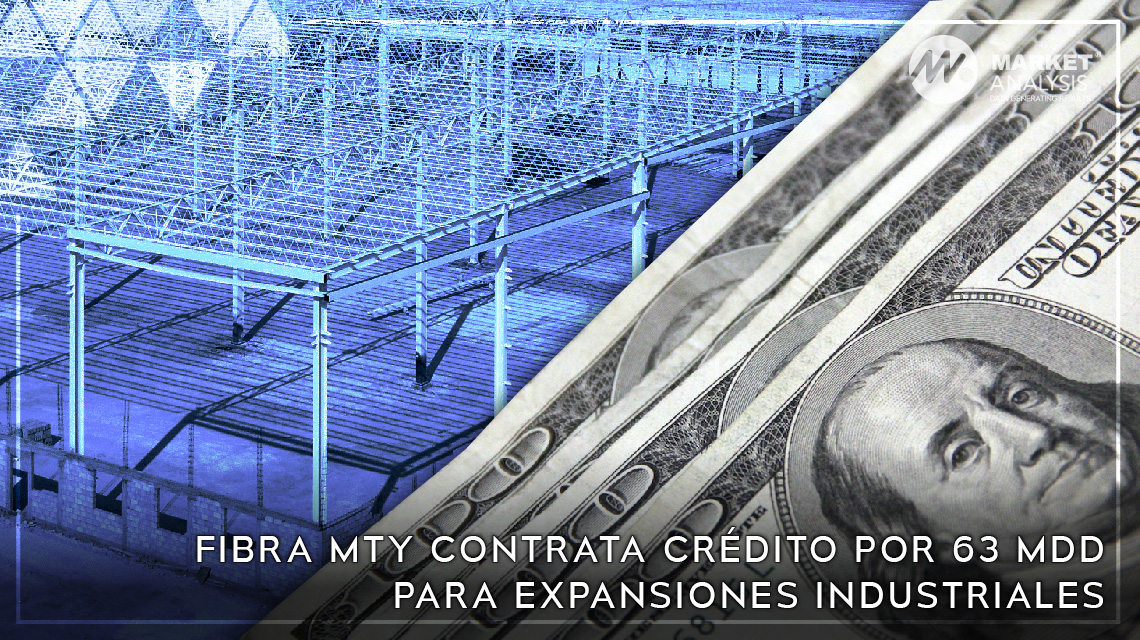 Fibra Mty contrata crédito por 63 mdd para expansiones industriales
