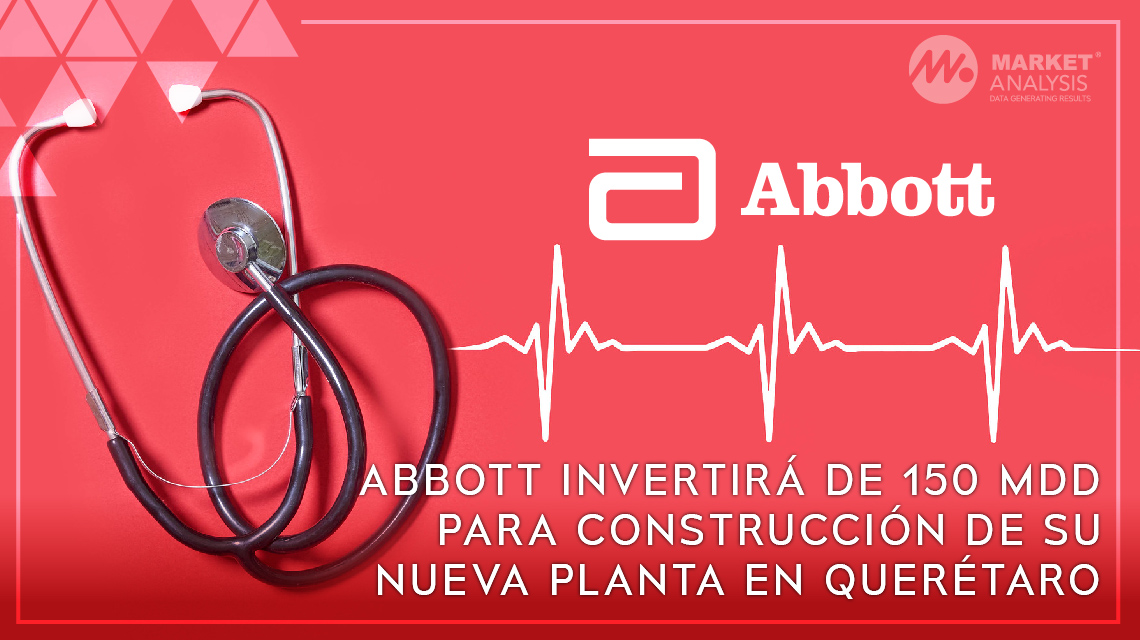 Abbott invertirá de 150 mdd para construcción de su nueva planta en Querétaro