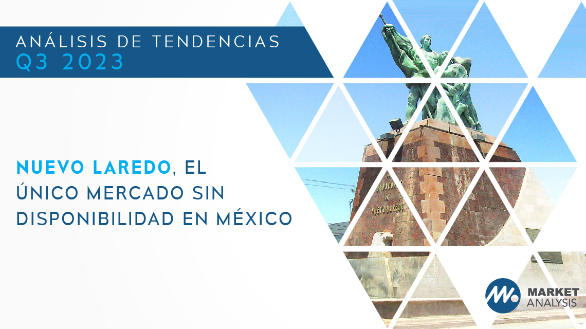 Nuevo Laredo, el único mercado sin disponibilidad en México
