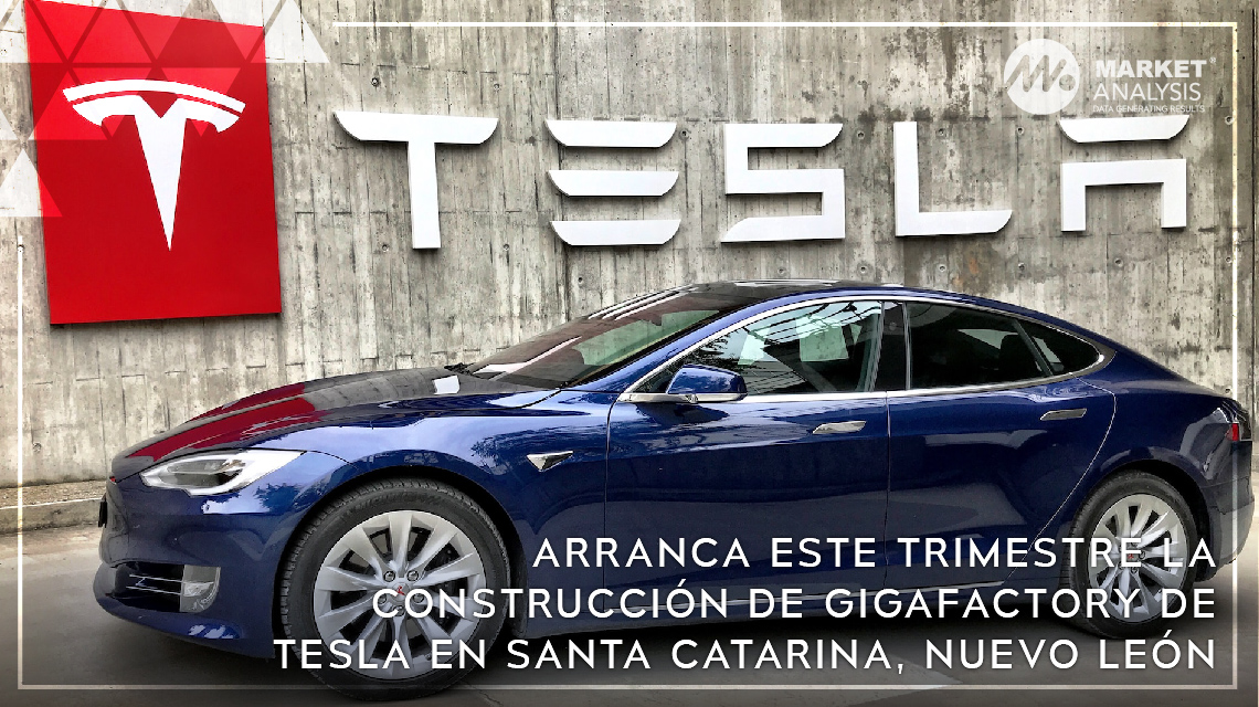 Arranca este trimestre la construcción de gigafactory de Tesla en Santa Catarina, Nuevo León