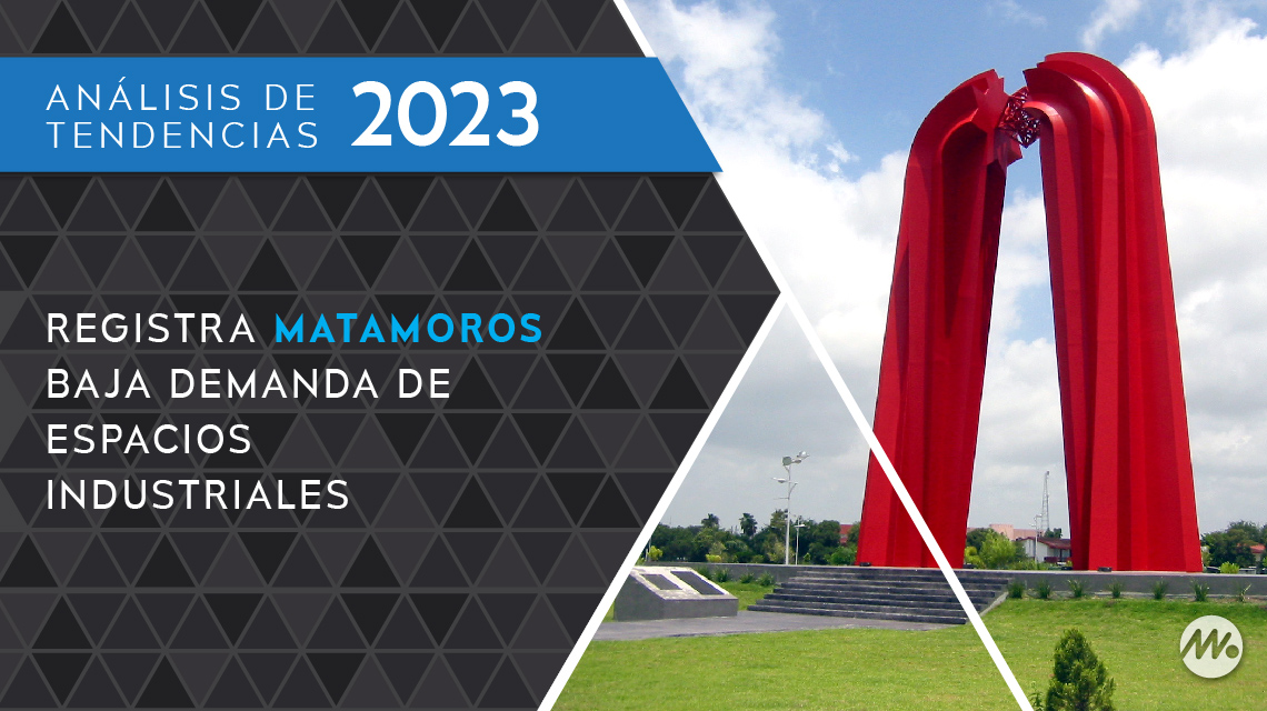 Registra Matamoros baja demanda de espacios industriales