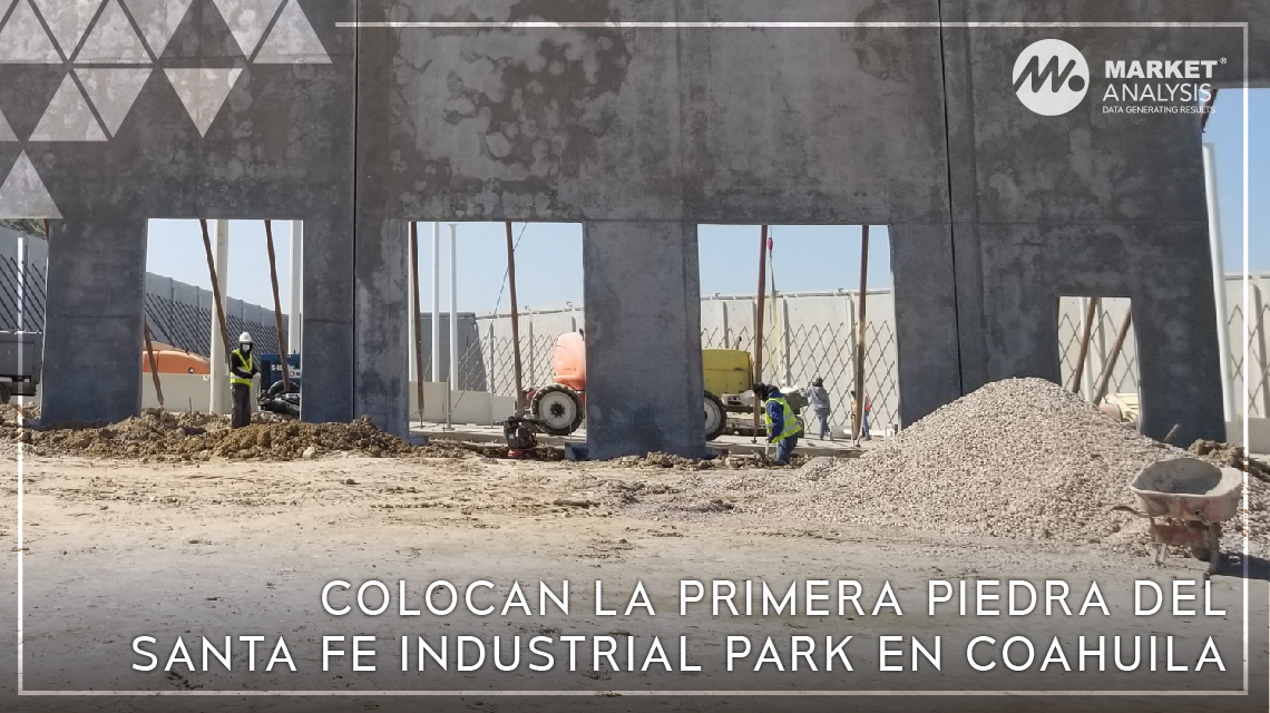 Colocan la primera piedra del Santa Fe Industrial Park en Coahuila