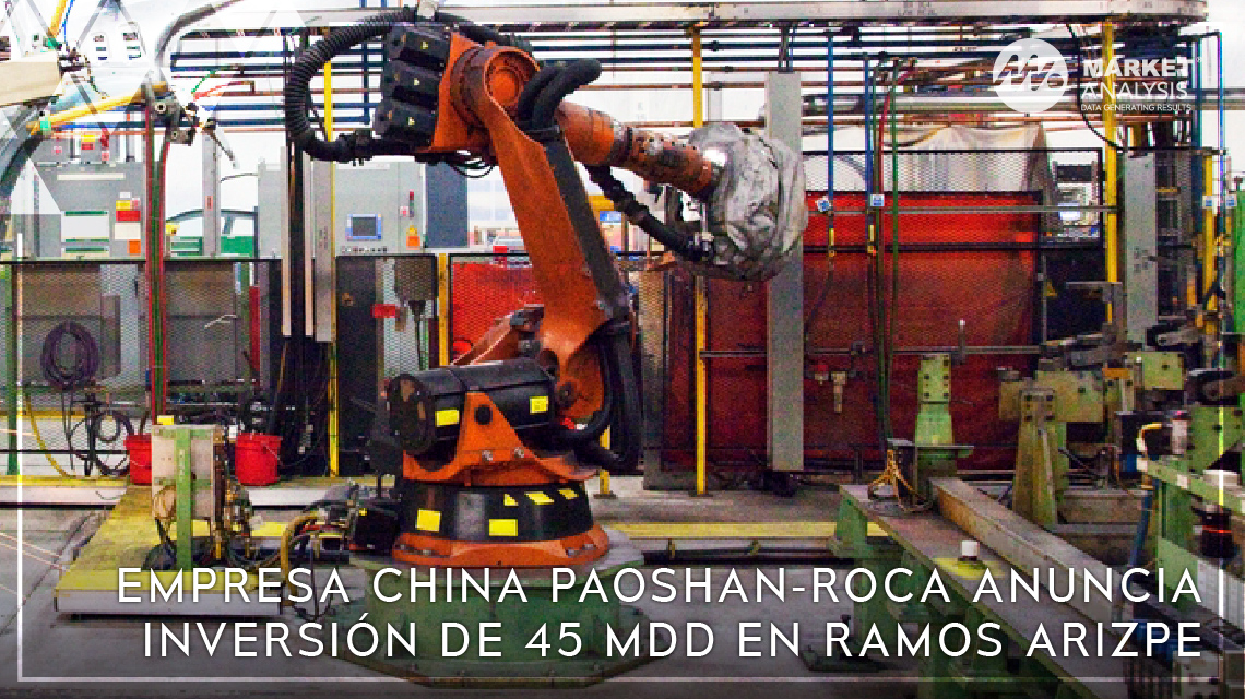 Empresa china Paoshan Roca anuncia inversión de 45 mdd en Ramos Arizpe