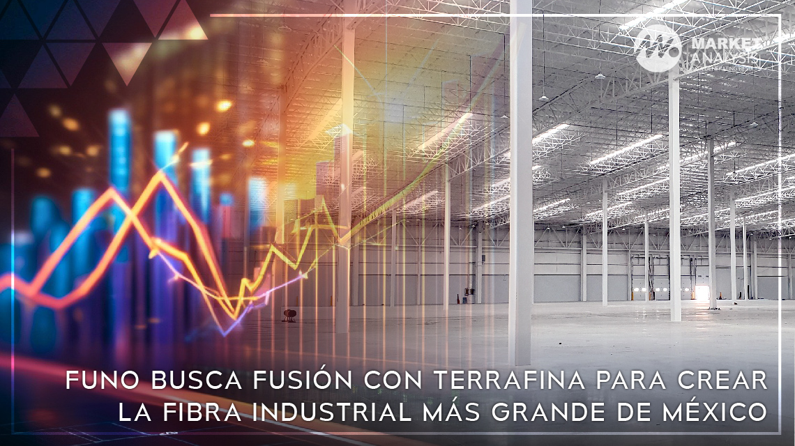 FUNO busca fusión con Terrafina para crear la fibra industrial más grande de México