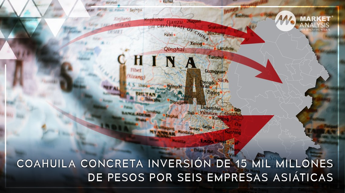 Coahuila concreta inversión de 15 mil millones de pesos por seis empresas asiáticas