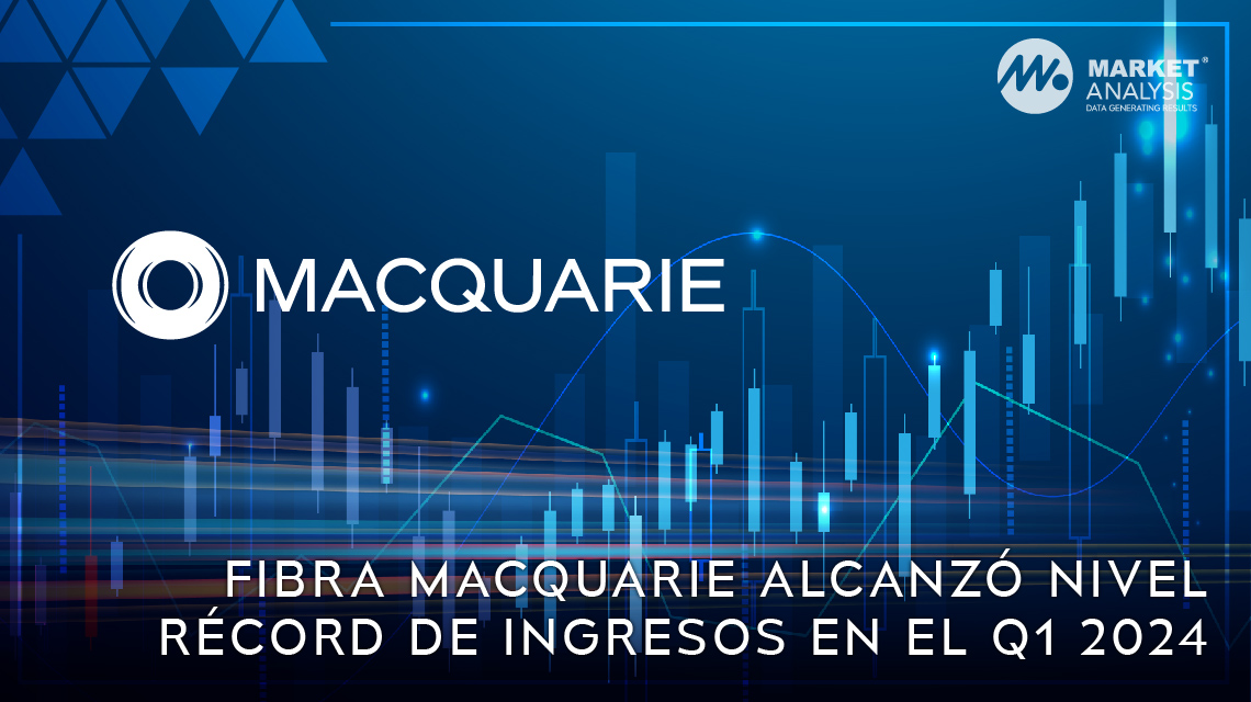 FIBRA Macquarie alcanzó nivel récord de ingresos en el Q1 2024