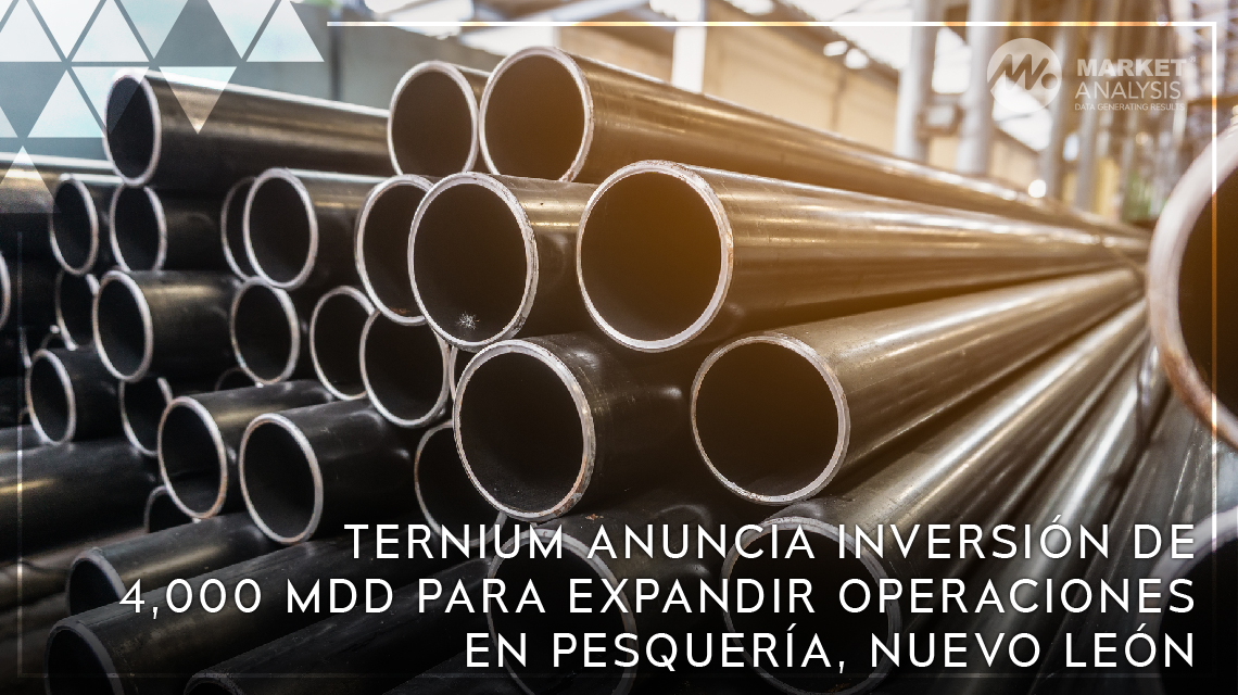 Ternium anuncia inversión de 4,000 mdd para expandir operaciones en Pesquería, Nuevo León