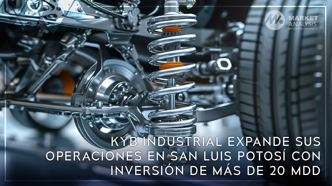 KYB Industrial expande sus operaciones en San Luis Potosí con inversión de más de 20 mdd