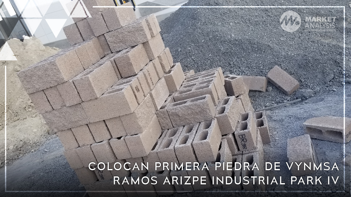 Colocan primera piedra de VYNMSA Ramos Arizpe Industrial Park IV