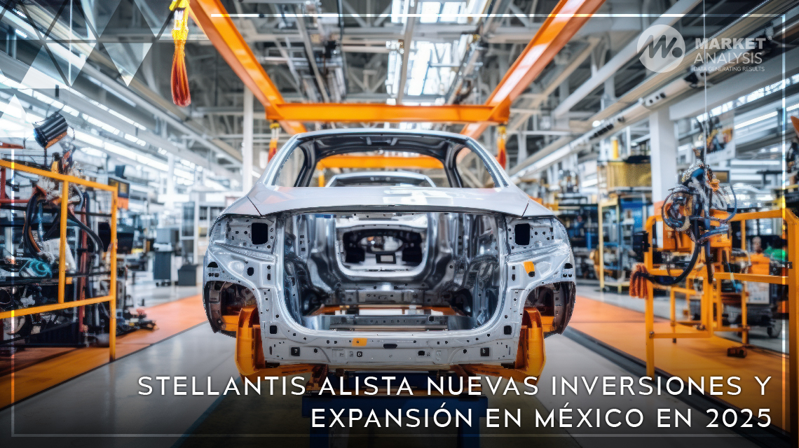 Stellantis alista nuevas inversiones y expansión en México en 2025