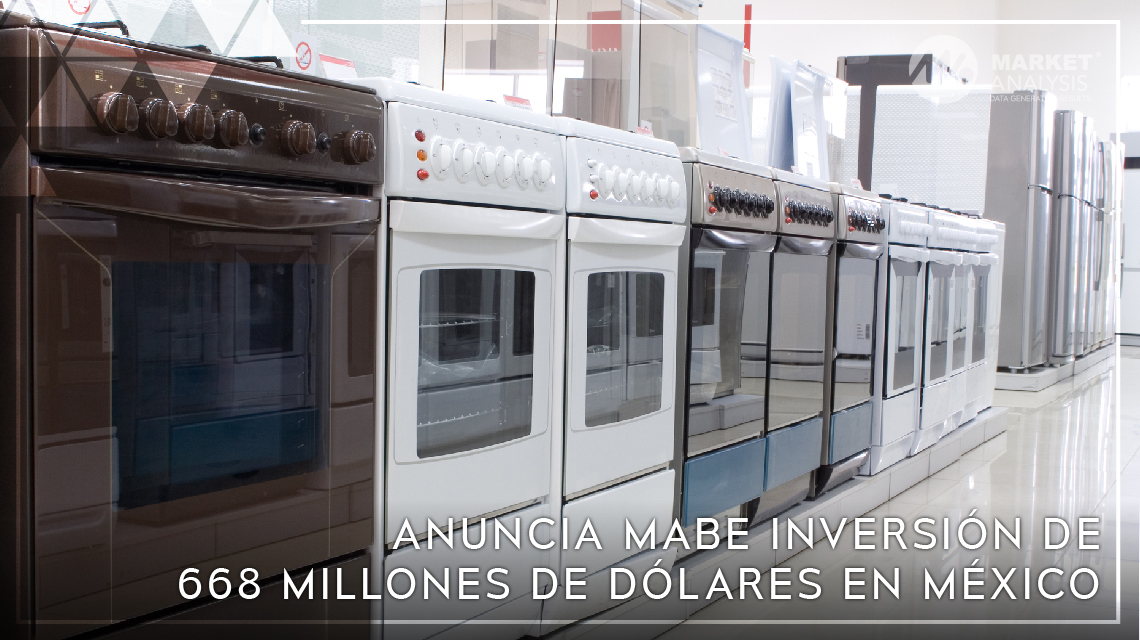 Anuncia Mabe inversión de 668 millones de dólares en México