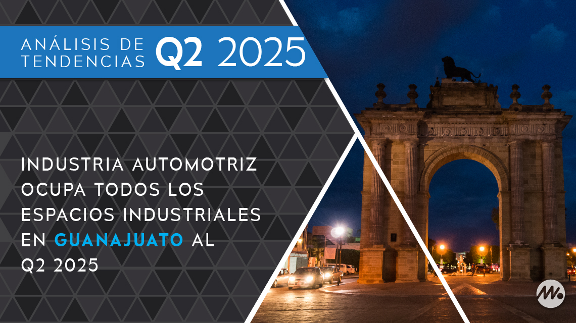 Industria automotriz ocupa todos los espacios industriales en Guanajuato al Q2 2025