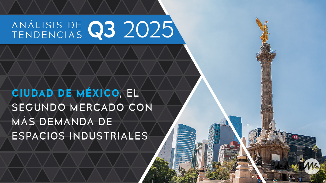 Ciudad de México, el segundo mercado con más demanda de espacios industriales