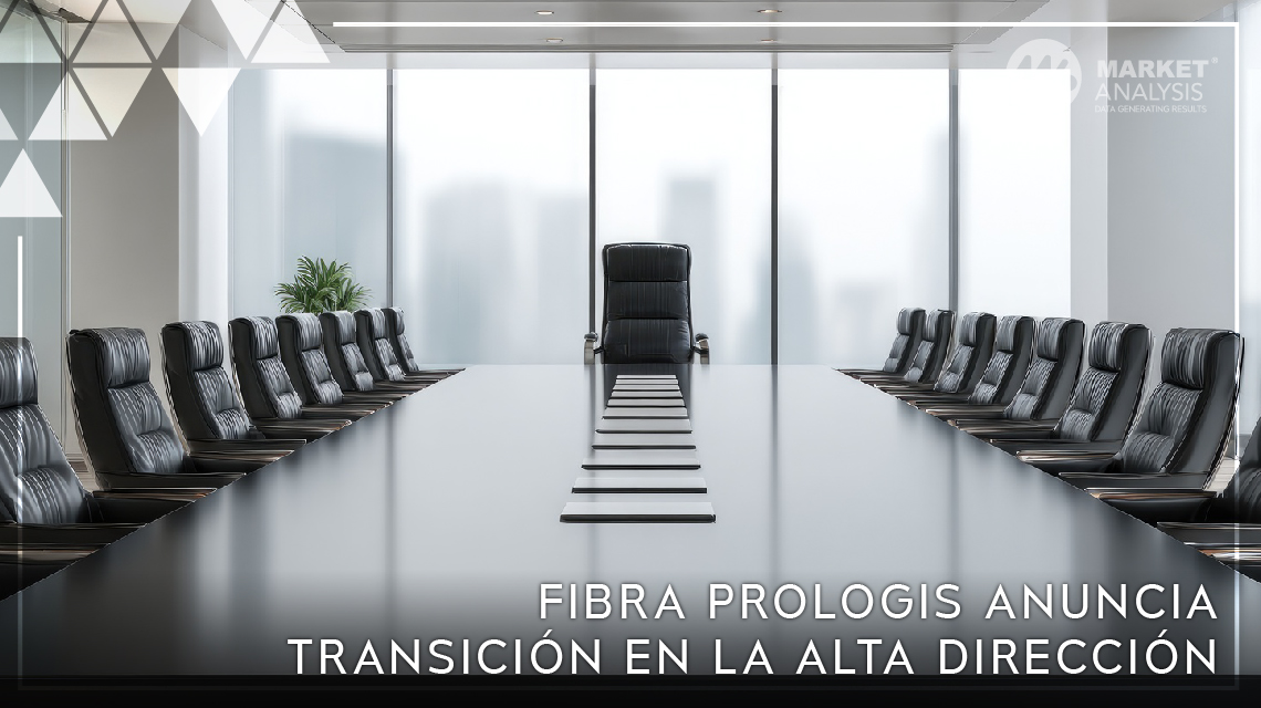 FIBRA Prologis anuncia transición en la alta dirección
